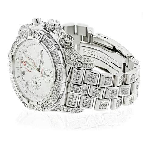 breitling a13370 diamond case and band|breitling a13370 crown.